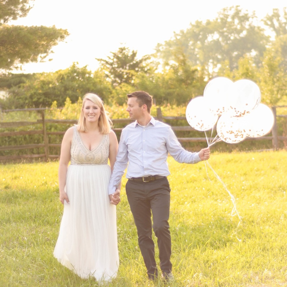 BHLDN Ivory Sterling Dress
